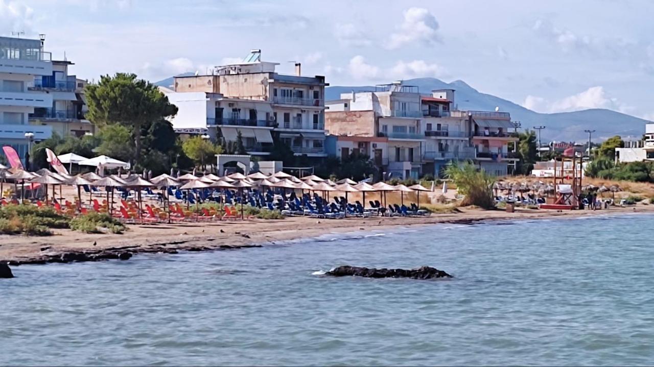 Beautiful Choice - Near Athens Airport - 50M From The Sea - Iq+ Apartamento Loútsa Exterior foto